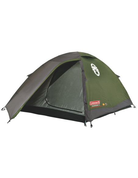 Namiot 3-osobowy coleman darwin 3 - grey/green