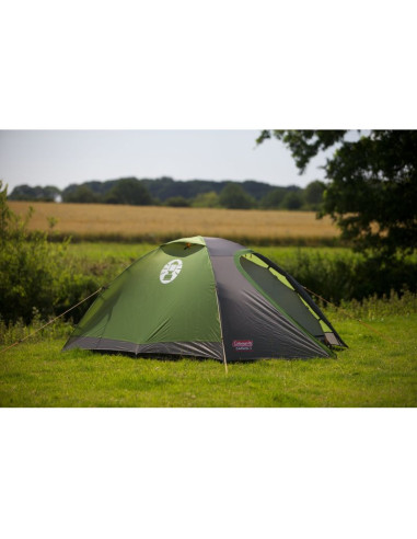 Namiot 3-osobowy coleman darwin 3 - grey/green