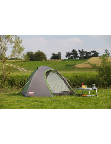 Namiot 3-osobowy coleman darwin 3 - grey/green