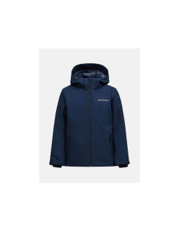 Kurtka peak performance jr maroon insulated jacket granatowy