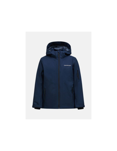 Kurtka peak performance jr maroon insulated jacket granatowy