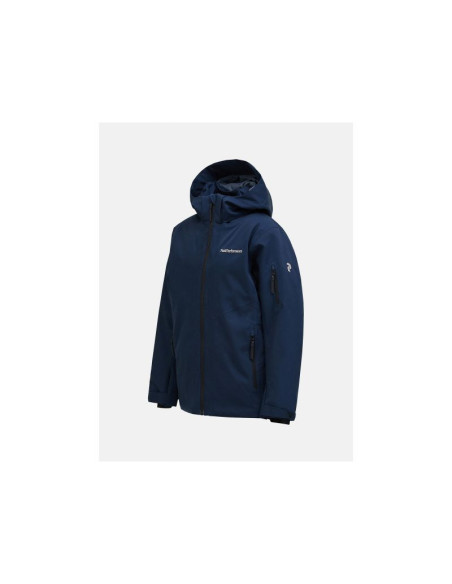 Kurtka peak performance jr maroon insulated jacket granatowy