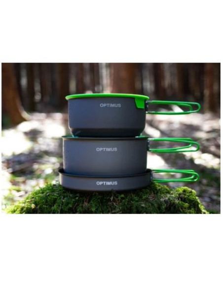 Zestaw optimus terra camp 4 cooking pot set
