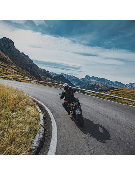 Kamera sportowa akeeyo aky-710s wideorejestrator 4k na kierownicę motocykl - czarna