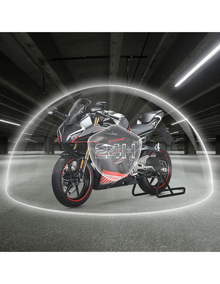 Kamera sportowa akeeyo aky-710s wideorejestrator 4k na kierownicę motocykl - czarna