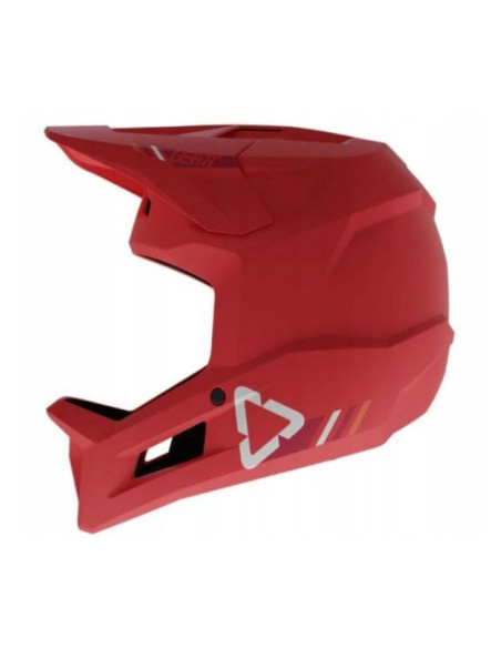 Kask rowerowy typu full face leatt helmet mtb gravity 1.0 v24 rozmiar m, czerwony