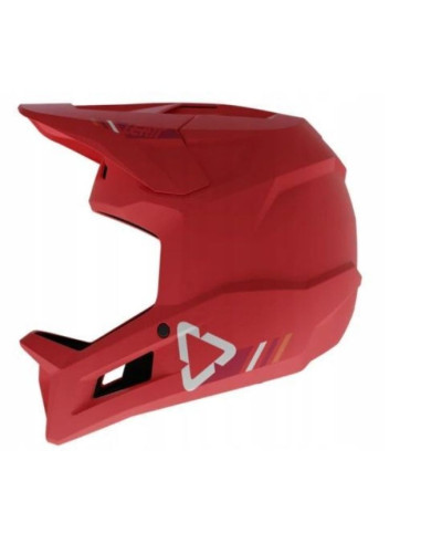 Kask rowerowy typu full face leatt helmet mtb gravity 1.0 v24 rozmiar m, czerwony