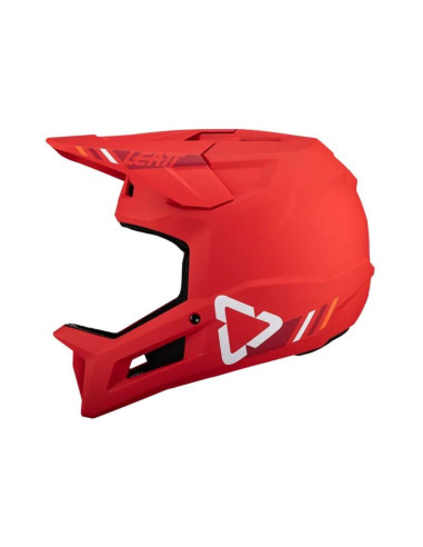 Kask rowerowy typu full face leatt helmet mtb gravity 1.0 v24 rozmiar m, czerwony