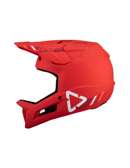 Kask rowerowy typu full face leatt helmet mtb gravity 1.0 v24 rozmiar m, czerwony