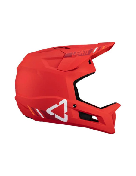 Kask rowerowy typu full face leatt helmet mtb gravity 1.0 v24 rozmiar m, czerwony
