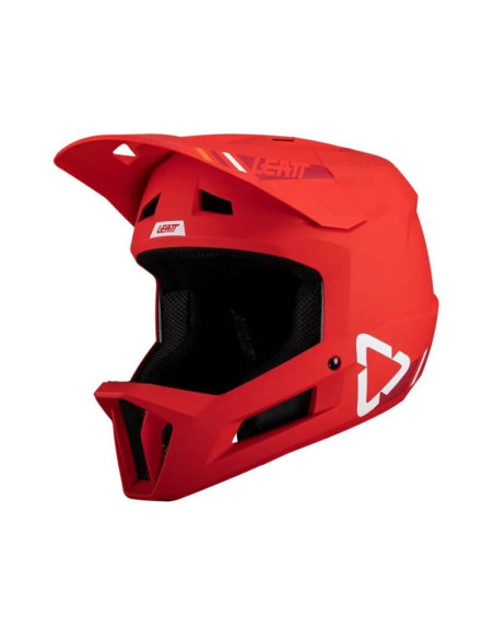 Kask rowerowy typu full face leatt helmet mtb gravity 1.0 v24 rozmiar l, czerwony