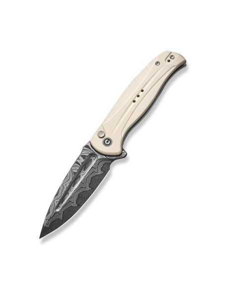 Nóż civivi incindie damascus g10 ivory