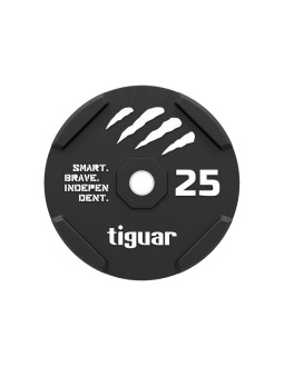 Tiguar bumper gumowy czarny 25 kg