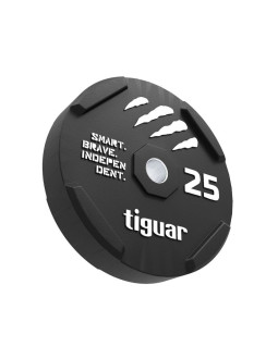 Tiguar bumper gumowy czarny 25 kg 2