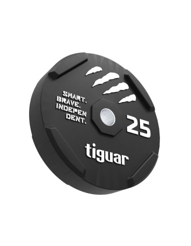 Tiguar bumper gumowy czarny 25 kg