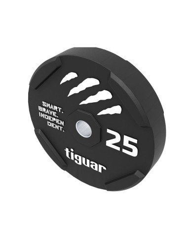 Tiguar bumper gumowy czarny 25 kg