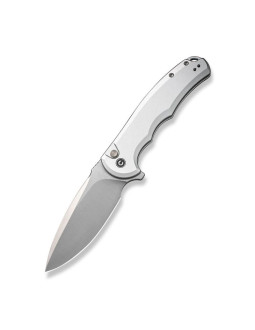 Nóż civivi button lock praxis aluminum silver