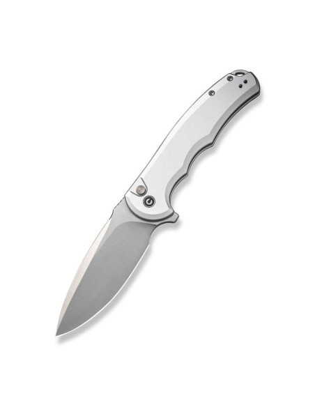 Nóż civivi button lock praxis aluminum silver
