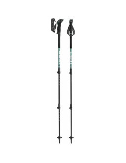 Kije trekkingowe leki makalu lite, 100-135cm green/white