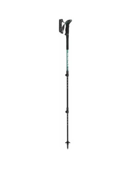 Kije trekkingowe leki makalu lite, 100-135cm green/white 2