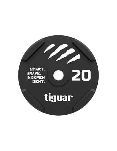 Tiguar bumper gumowy czarny 20 kg