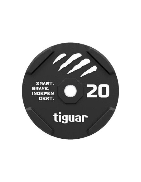 Tiguar bumper gumowy czarny 20 kg