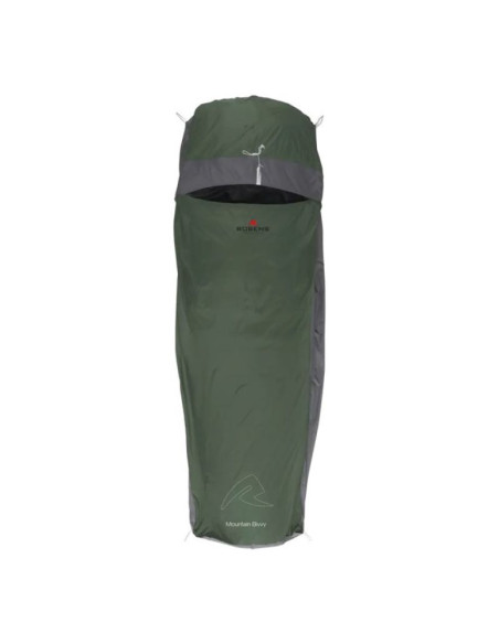 Robens mountain bivvy dorosły śpiwór prostokątny nylon, poliester ciemny zielony