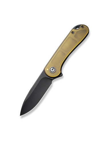 Nóż civivi elementum d2 ultem amber&black c907a-5
