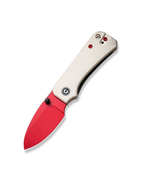 Nóż civivi baby banter ivory g10 red c19068s-7
