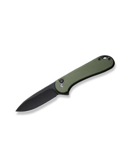 Nóż civivi button lock elementum ii g10 od green