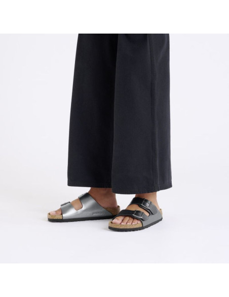 Birkenstock arizona bf metallic black (1029233)