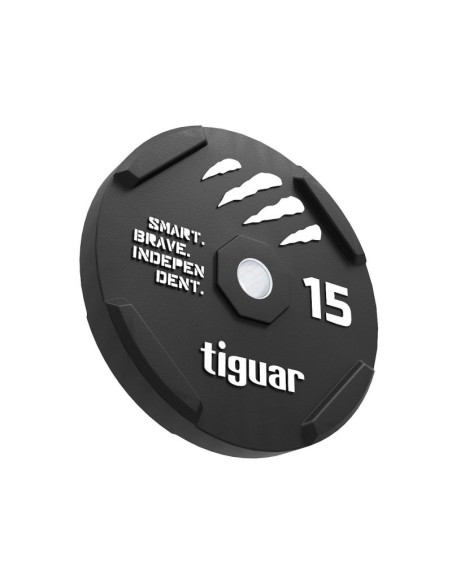 Tiguar bumper gumowy czarny 15 kg