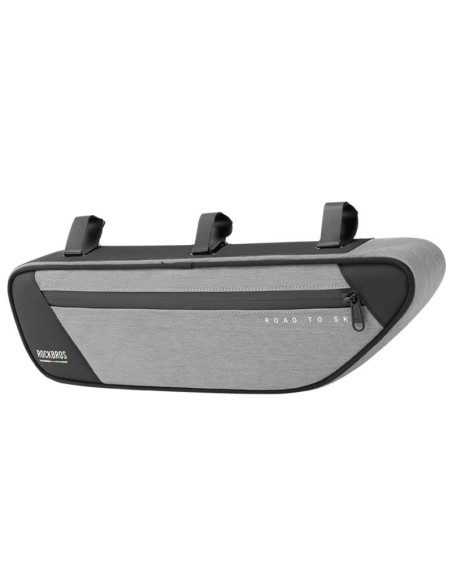 Torba pod ramę 2l rockbros tl003 road to sky wodoodporna – szara