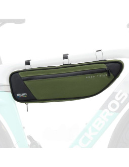 Torba pod ramę 2l rockbros tl003 road to sky wodoodporna – zielona