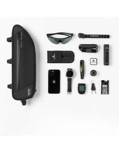 Torba pod ramę 2l rockbros tl003 road to sky wodoodporna – czarna