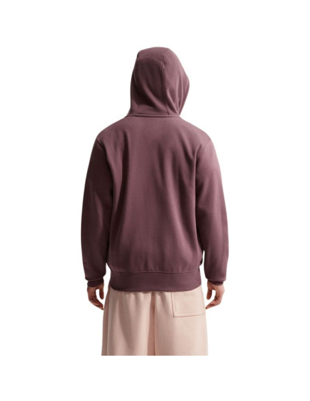 Bluza męska nike club bb fz hoodie brązowa fn3861 502