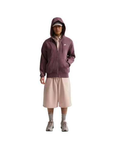 Bluza męska nike club bb fz hoodie brązowa fn3861 502