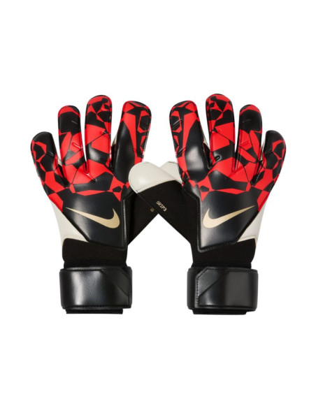 Rękawice bramkarskie nike grip3 czarno-czerwono-białe hq0256 010