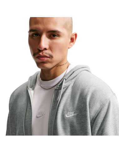 Bluza męska nike club szara fn3884 063