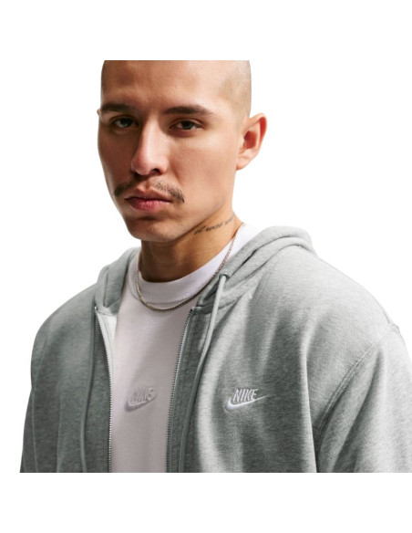 Bluza męska nike club szara fn3884 063
