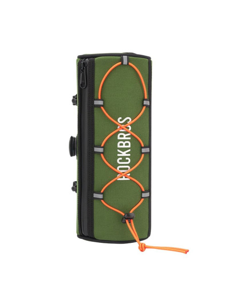 Torba na kierownicę 1,5l rockbros tl002 road to sky wodoodporna – zielona