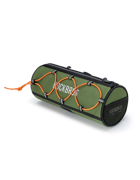 Torba na kierownicę 1,5l rockbros tl002 road to sky wodoodporna – zielona