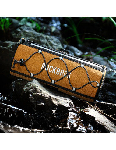 Torba na kierownicę 1,5l rockbros tl002 road to sky wodoodporna – pomarańczowa