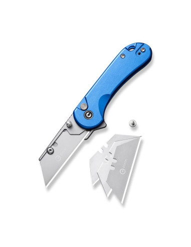 Nóż civivi elementum utility aluminium blue