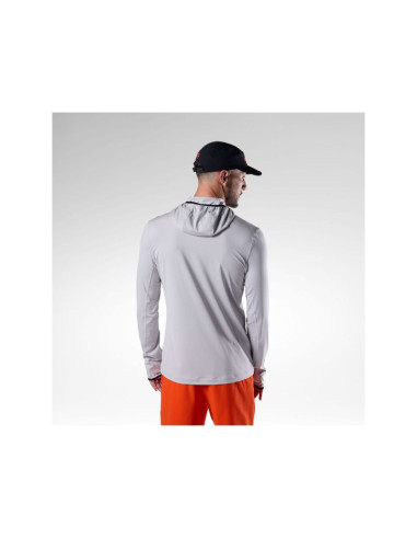 Bluza męska rossignol westweg sun hoodie szara