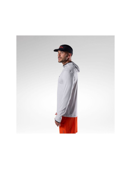 Bluza męska rossignol westweg sun hoodie szara