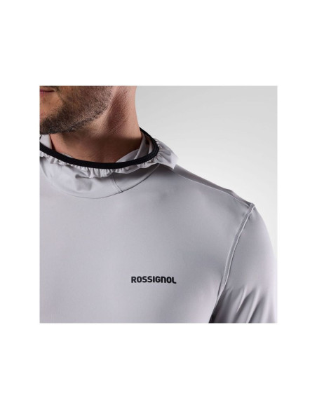 Bluza męska rossignol westweg sun hoodie szara