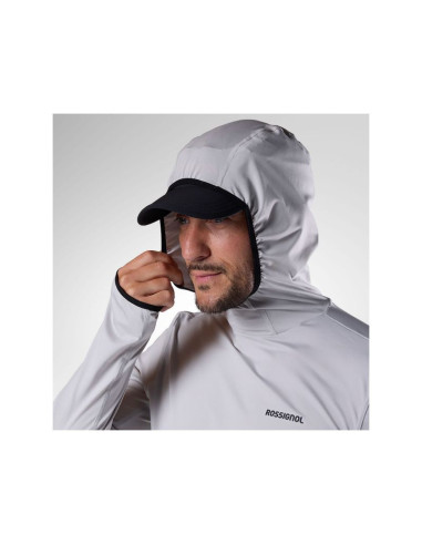 Bluza męska rossignol westweg sun hoodie szara