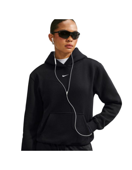Bluza damska nike studio fleece medium weight czarna im8100 001