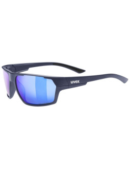 Uvex sportstyle 233 p okulary do wielu sportów unisex oprawki pełne granatowy (marynarski)
